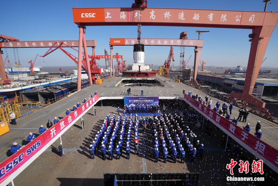 “尺码”加大 第二艘中国国产大型邮轮“爱达·花城号”全船贯通