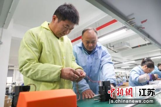 克瑞艾特生产车间。徐州经开区供图