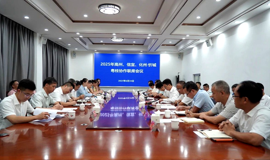 图为2025年高州信宜化州-忻城粤桂协作联席会