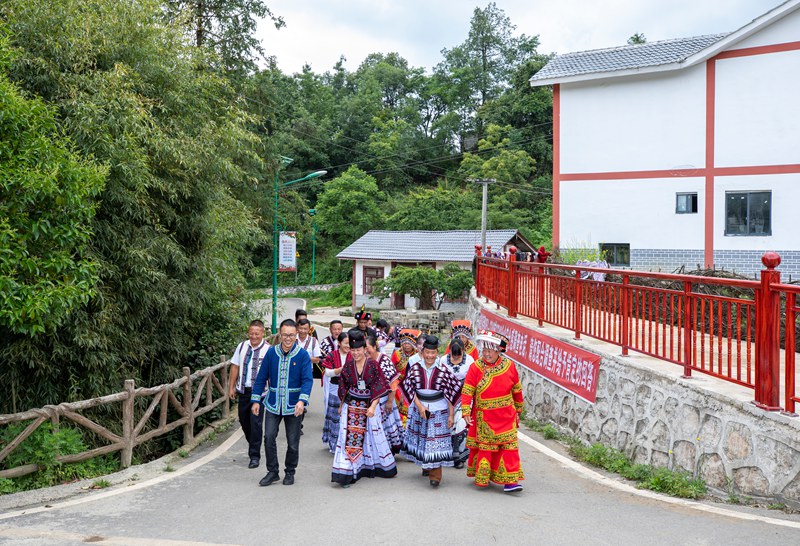海雀村和美乡村建设一景。李学友摄