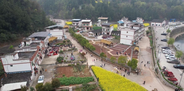 九门洞小院全景。平河乡供图